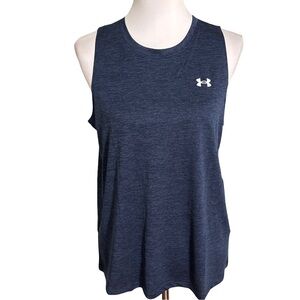 Under Armour Women's Tech Dark Blue Tank Top